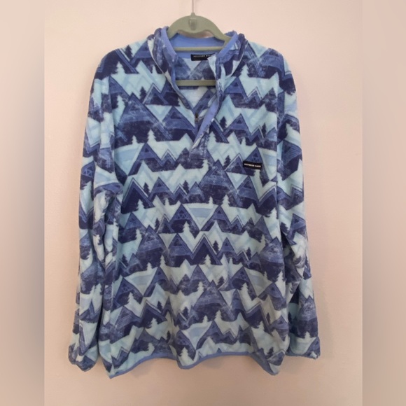 Southern Marsh North Basin Pullover in Navy & French Blue L - Picture 3 of 11